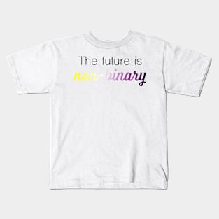 The future is non binary Kids T-Shirt